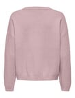 ONLY Ibi Knit Loose Crew Neck Jumper, Burnished Lilac product photo View 02 S