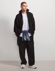 AIR SPACE Relaxed Trackpant, Black product photo
