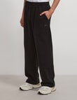 AIR SPACE Relaxed Trackpant, Black product photo View 02 S