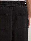 AIR SPACE Relaxed Trackpant, Black product photo View 06 S