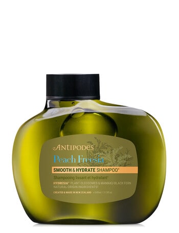 Antipodes Peach Freesia Smooth & Hydrate Shampoo, 340ml product photo