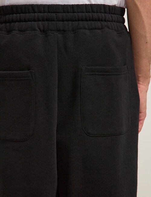 AIR SPACE Relaxed Trackpant, Black product photo View 06 L
