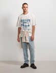 AIR SPACE OSAKA Racing Tee, White product photo