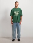AIR SPACE Muscle Car Tee, Green product photo