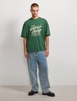 AIR SPACE Muscle Car Tee, Green product photo View 08 S