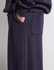 AIR SPACE Relaxed Trackpant, Navy product photo View 04 S
