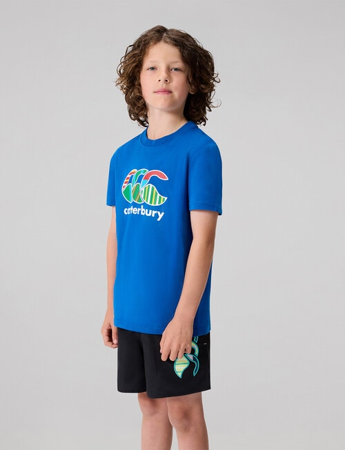 Canterbury Uglies Short Sleeve Tee, Blue product photo View 02 L