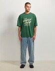 AIR SPACE Muscle Car Tee, Green product photo