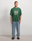 AIR SPACE Muscle Car Tee, Green product photo