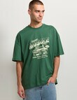 AIR SPACE Muscle Car Tee, Green product photo View 02 S