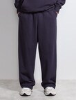 AIR SPACE Relaxed Trackpant, Navy product photo View 02 S