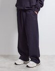 AIR SPACE Relaxed Trackpant, Navy product photo View 05 S