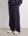 AIR SPACE Relaxed Trackpant, Navy product photo View 05 S