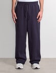 AIR SPACE Relaxed Trackpant, Navy product photo View 06 S