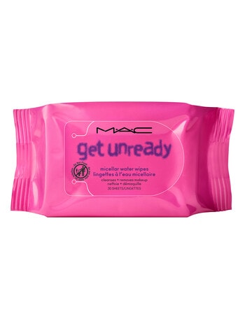 MAC Get Unready Micellar Water Wipes, 30-Pack product photo