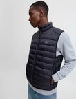 Jack & Jones Bradley Collar Bodywarmer, Black product photo View 04 S
