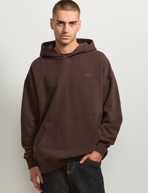 AIR SPACE Oversize Hoodie, Espresso product photo View 02 L