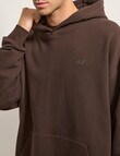 AIR SPACE Oversize Hoodie, Espresso product photo View 04 S