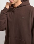 AIR SPACE Oversize Hoodie, Espresso product photo View 04 S