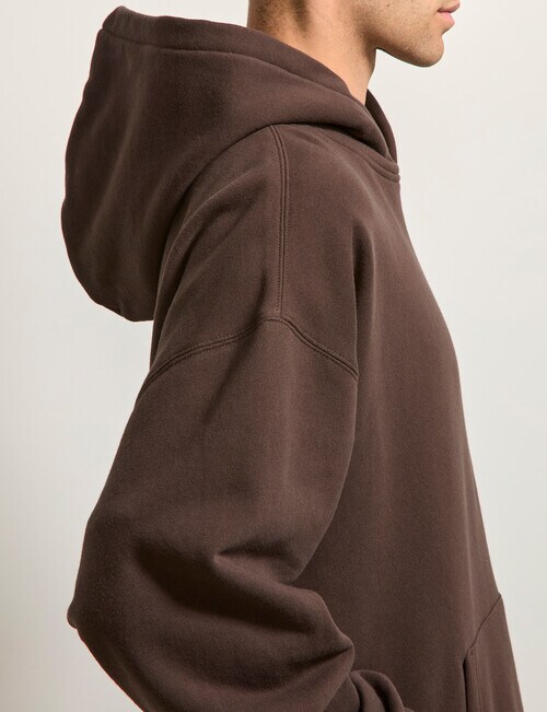 AIR SPACE Oversize Hoodie, Espresso product photo View 06 L