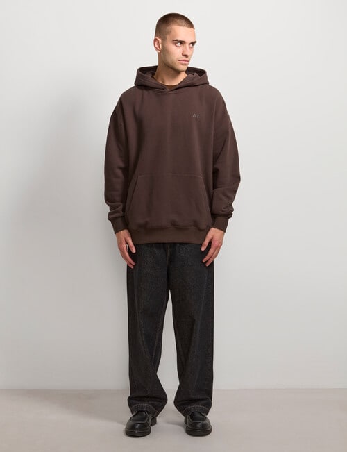 AIR SPACE Oversize Hoodie, Espresso product photo View 08 L