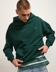 AIR SPACE Oversize Hoodie, Emerald Green product photo View 06 S