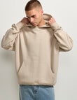 AIR SPACE Oversize Hoodie, Bone product photo View 02 S