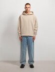 AIR SPACE Oversize Hoodie, Bone product photo View 10 S