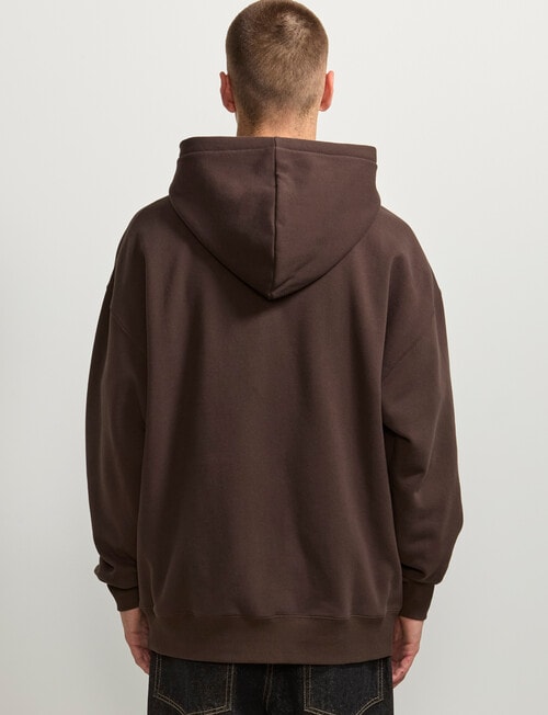 AIR SPACE Oversize Hoodie, Espresso product photo View 03 L