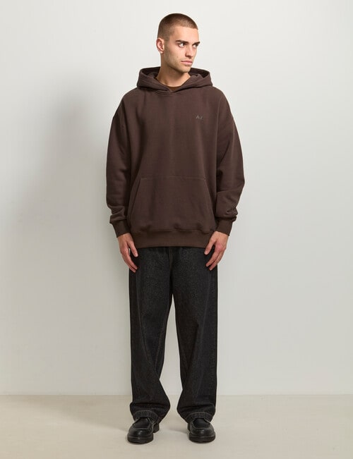 AIR SPACE Oversize Hoodie, Espresso product photo View 08 L