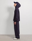 AIR SPACE Oversize Hoodie, Navy product photo