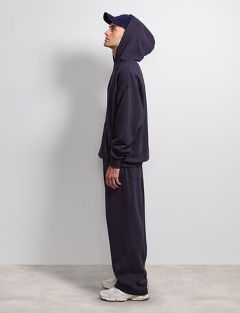 AIR SPACE Oversize Hoodie, Navy product photo
