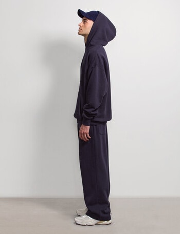 AIR SPACE Oversize Hoodie, Navy product photo