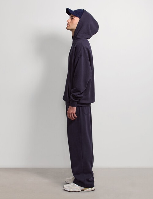 AIR SPACE Oversize Hoodie, Navy product photo