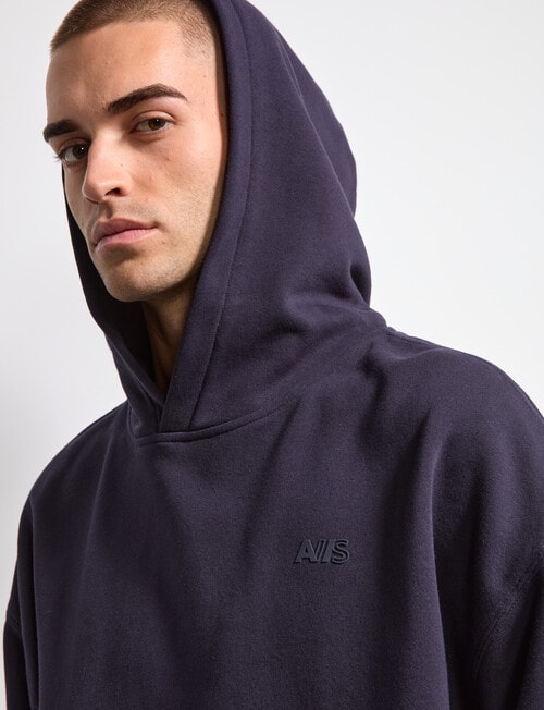 AIR SPACE Oversize Hoodie, Navy product photo View 04 L