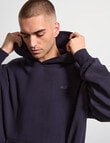 AIR SPACE Oversize Hoodie, Navy product photo View 06 S
