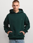 AIR SPACE Oversize Hoodie, Emerald Green product photo View 02 S