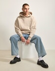 AIR SPACE Oversize Hoodie, Bone product photo