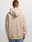 AIR SPACE Oversize Hoodie, Bone product photo View 03 S