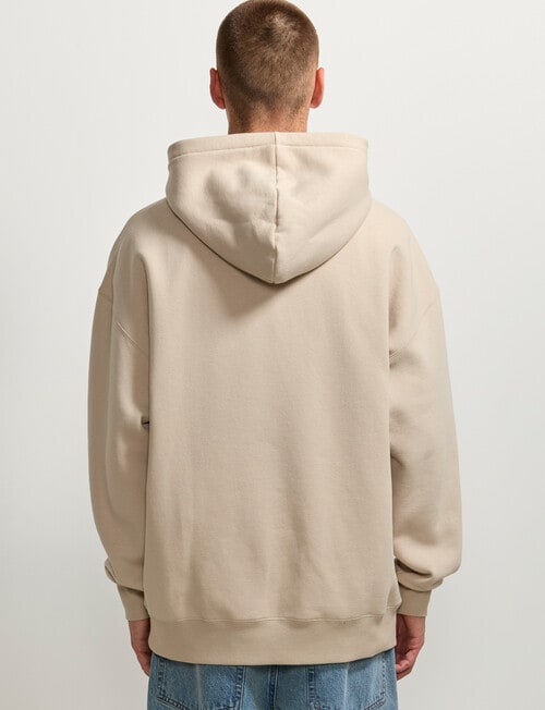 AIR SPACE Oversize Hoodie, Bone product photo View 03 L