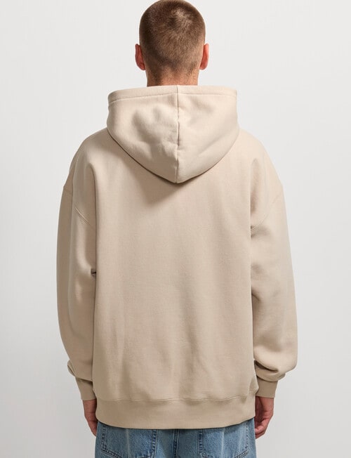 AIR SPACE Oversize Hoodie, Bone product photo View 03 L