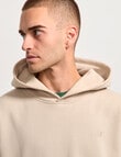 AIR SPACE Oversize Hoodie, Bone product photo View 04 S