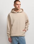 AIR SPACE Oversize Hoodie, Bone product photo View 05 S