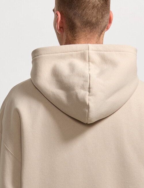 AIR SPACE Oversize Hoodie, Bone product photo View 06 L