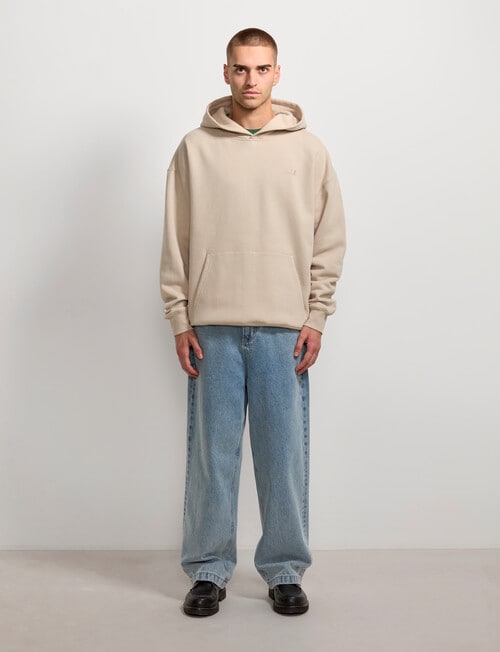 AIR SPACE Oversize Hoodie, Bone product photo View 10 L