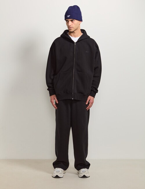 AIR SPACE Oversize Hoodie, Black product photo