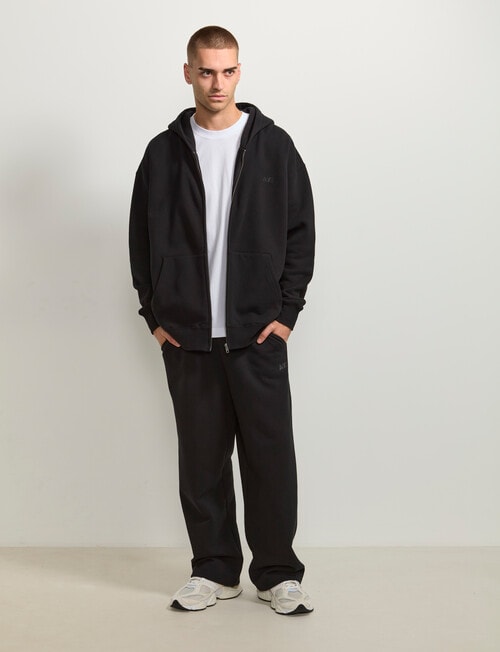 AIR SPACE Oversize Hoodie, Black product photo View 09 L