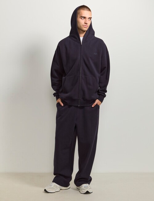 AIR SPACE Oversize Hoodie, Navy product photo View 04 L