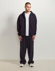 AIR SPACE Oversize Hoodie, Navy product photo View 07 S