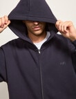 AIR SPACE Oversize Hoodie, Navy product photo